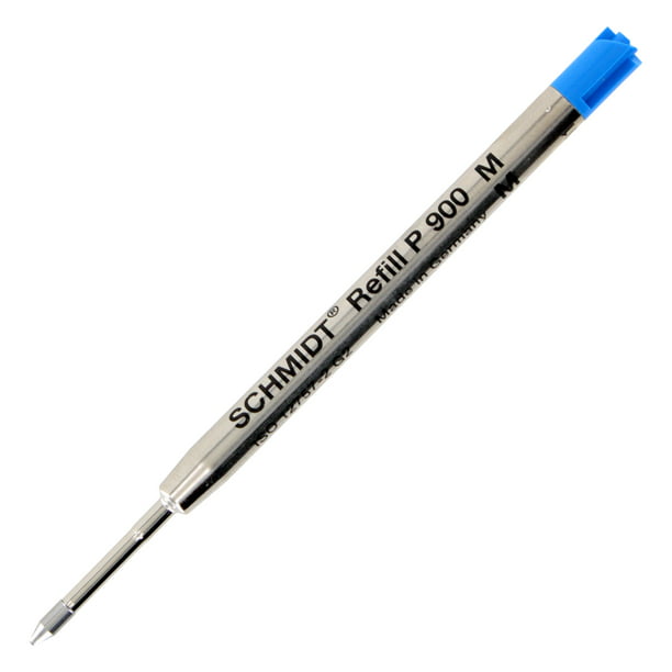 Pack of 6 Blue Parker Quink Flow Ball Point Pen Refill FINE 0.8 MM Nib 